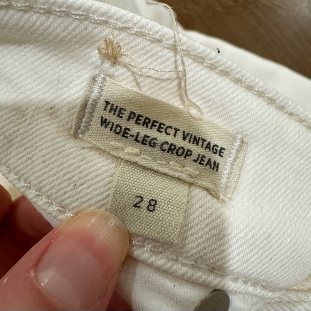 Madewell Perfect Vintage Wide Leg Crop Jean - Picture 8 of 13